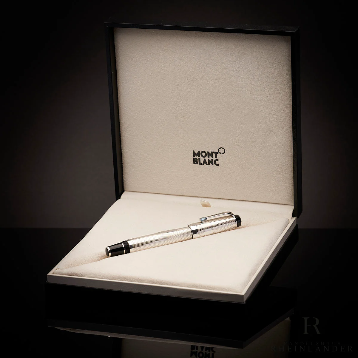 Montblanc Boheme Arabesque Azur 925er Sterling Silber Rollerball ID 103050 - Image 6