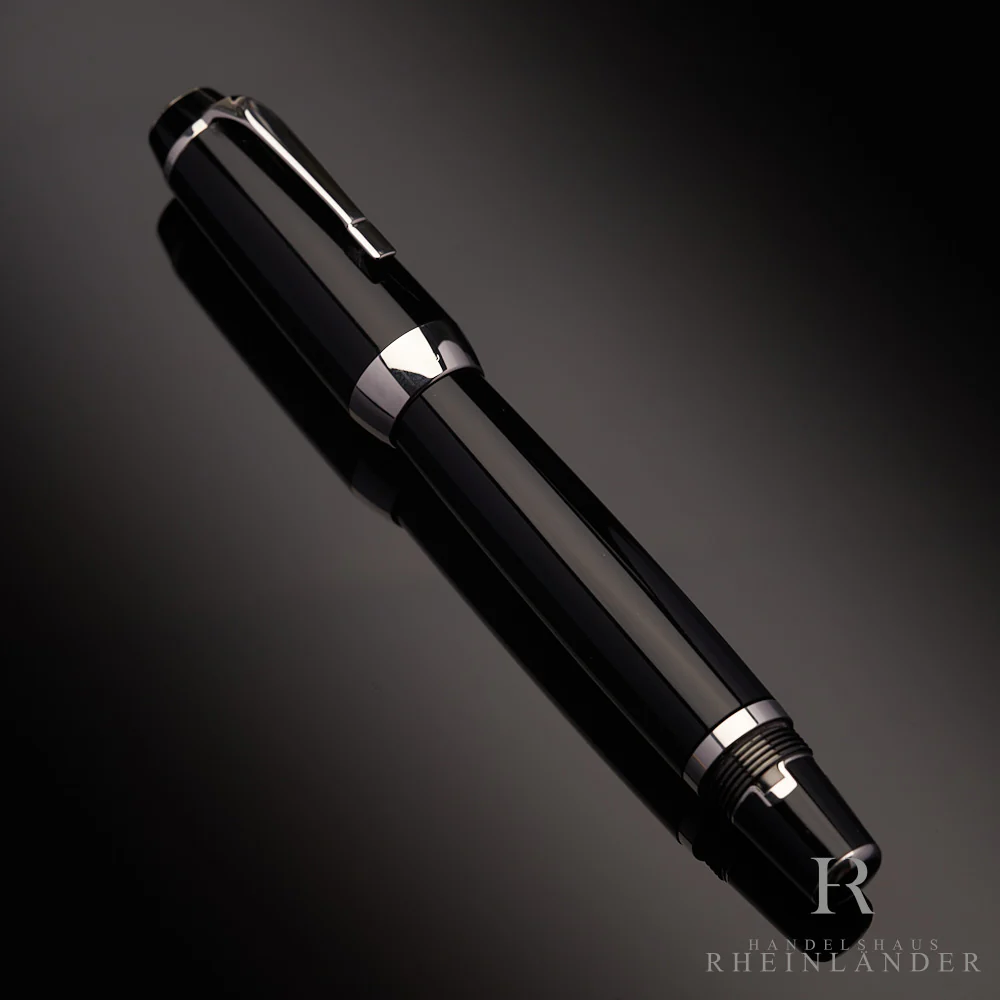Montblanc Boheme Big Size Platinum Line Füllfederhalter Modell 25152 ID 7493 OVP - Image 2