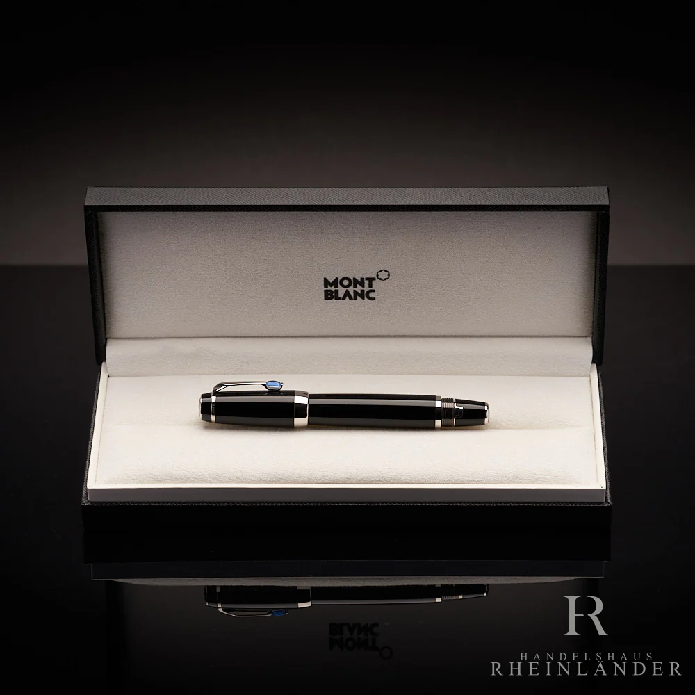 Montblanc Boheme Bleu Platinum Line Füllfederhalter ID 5778 Modell 25130 mit OVP