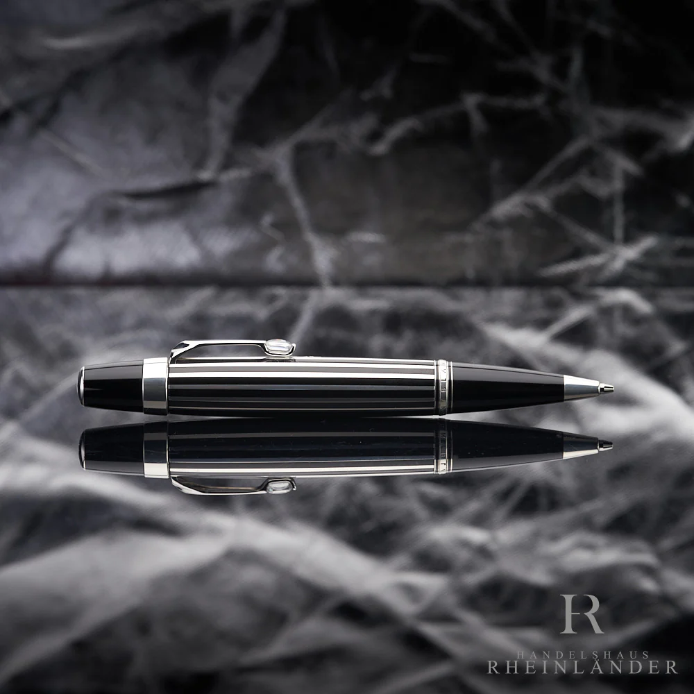 Montblanc Boheme Crystal Sterling Silver Stripes Mechanical Pencil ID 7521 OVP - Image 2