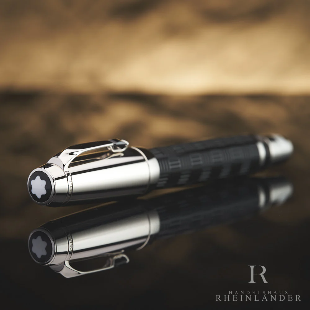 Montblanc Boheme Doué Platinum Plated Line Fountain Pen Füllfederhalter ID 25493 - Image 3