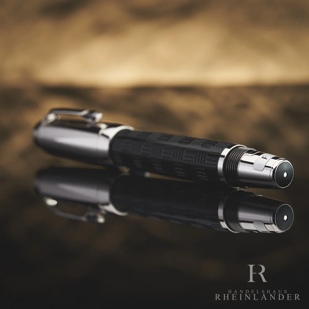 Montblanc Boheme Doué Platinum Plated Line Fountain Pen Füllfederhalter ID 25493 - Image 4