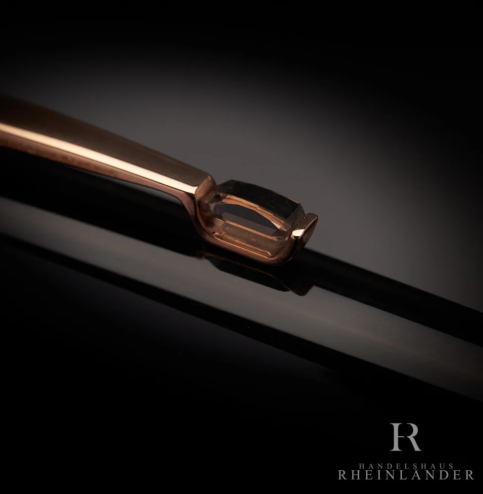Montblanc Boheme Marron Rose Gold Kugelschreiber Edelharz Schwarz ID 38270 OVP - Image 5