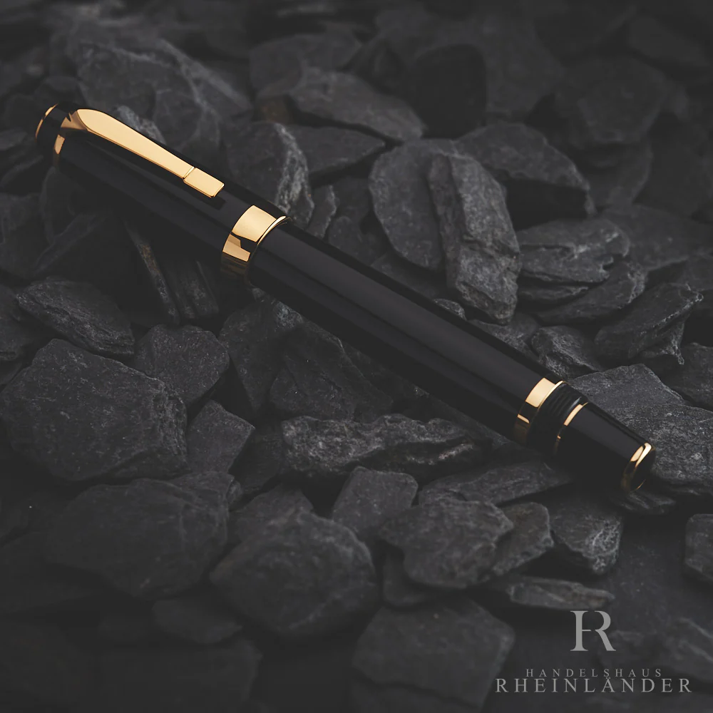 Montblanc Boheme Midsize Gold Line Resin Fountain Pen Füllfederhalter ID 25121 - Image 5
