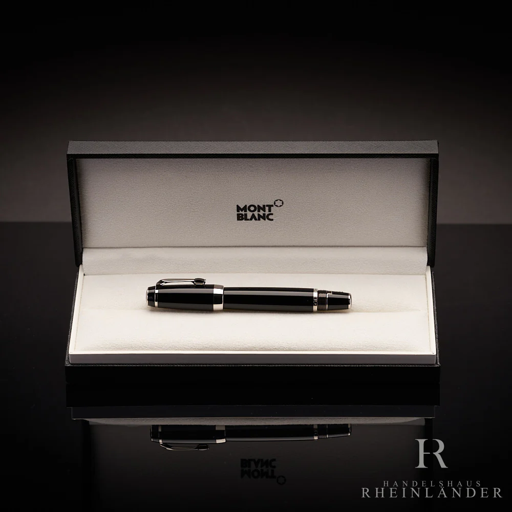 Montblanc Boheme Noir Platinum Line Füllfederhalter ID 5049 Modell 25110 mit OVP