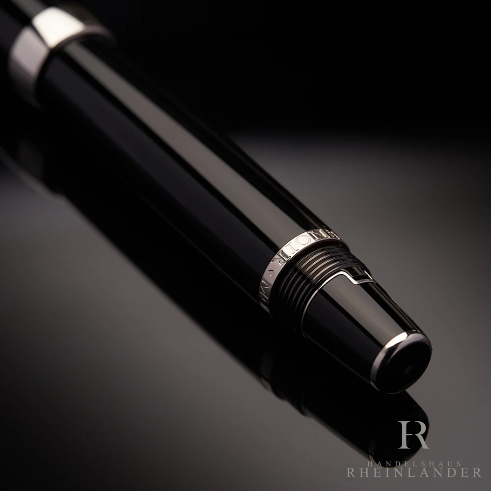 Montblanc Boheme Noir Platinum Line Füllfederhalter ID 5049 Modell 25110 mit OVP - Image 3