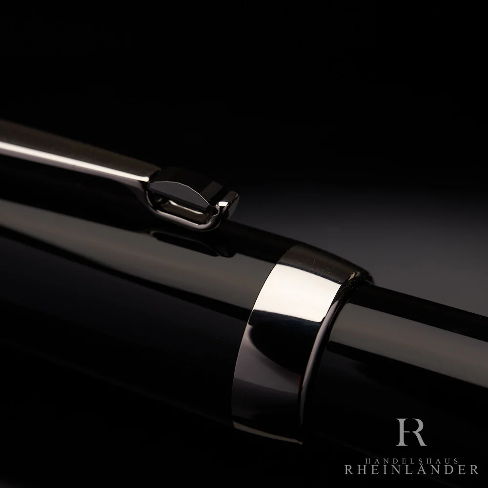 Montblanc Boheme Noir Platinum Line Füllfederhalter ID 5049 Modell 25110 mit OVP - Image 5