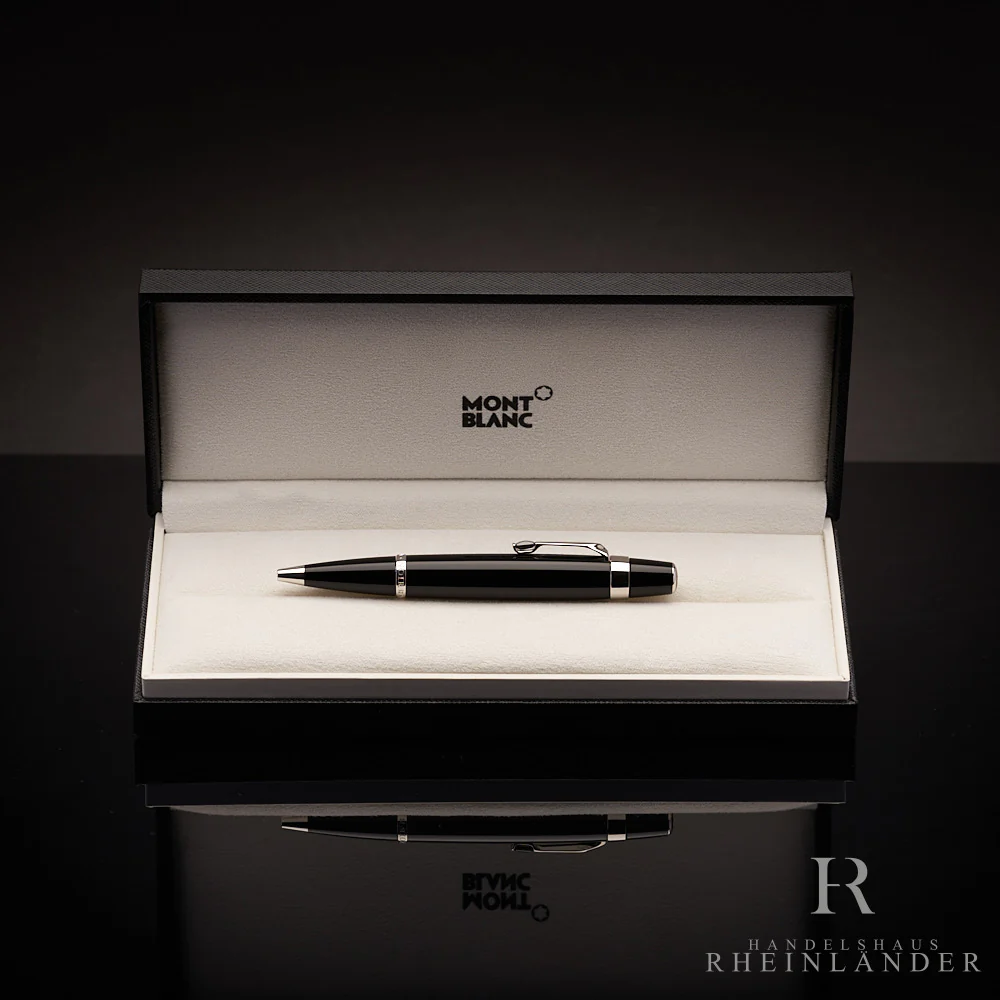 Montblanc Boheme Noir Platinum Line Kugelschreiber ID 05055 Modell 25210 OVP