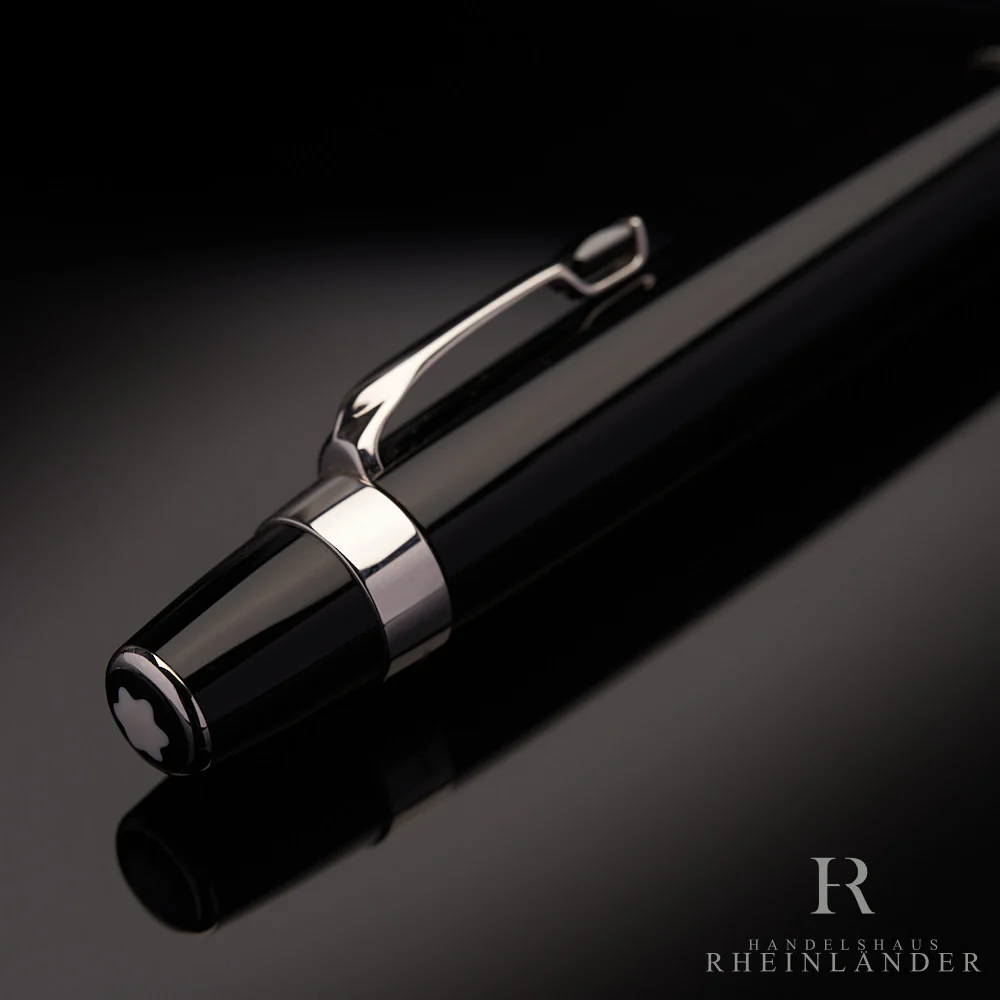 Montblanc Boheme Noir Platinum Line Kugelschreiber ID 05055 Modell 25210 OVP - Image 5