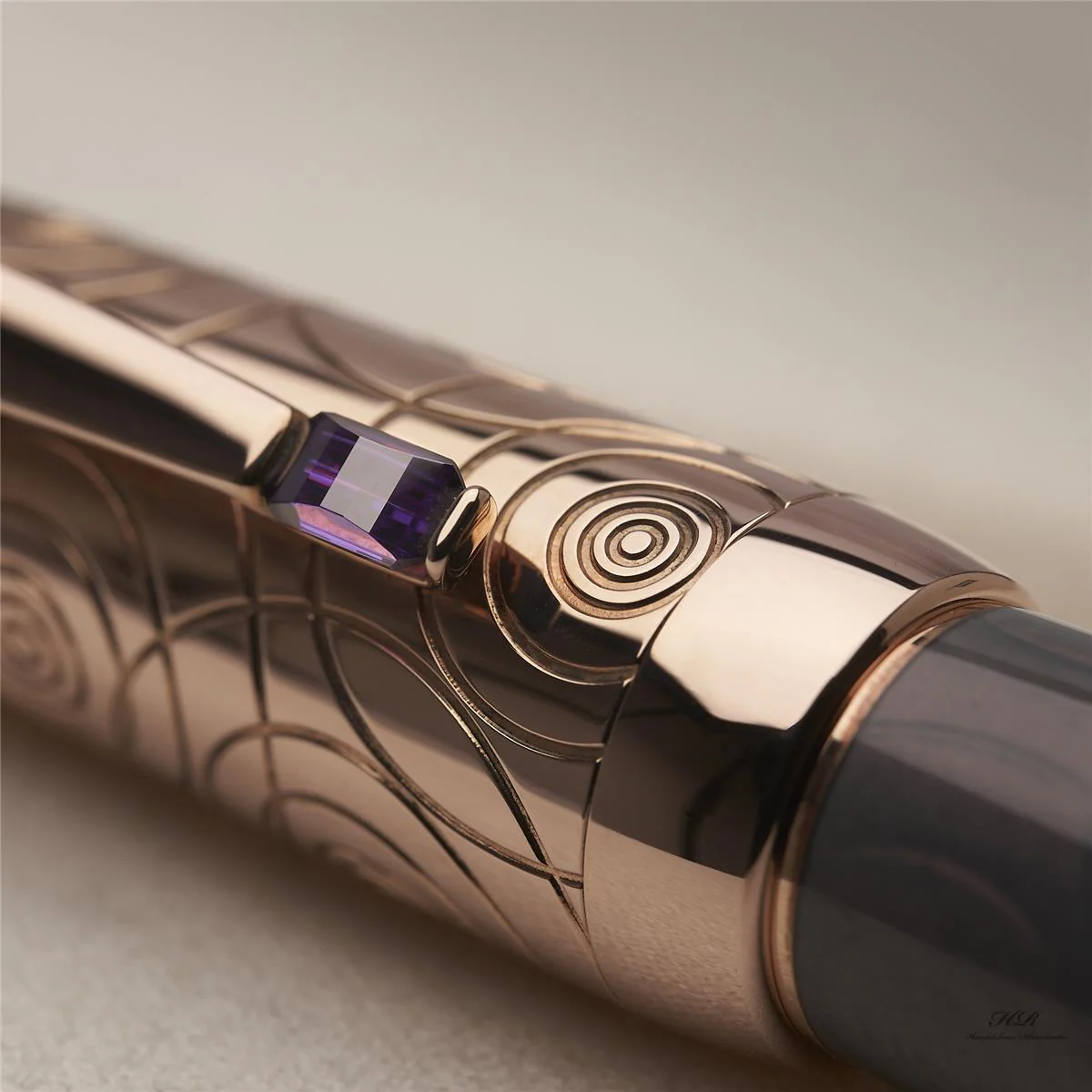 Montblanc Boheme Pirouette Lilas Line Rollerball Fineliner ID 103798 - Image 4