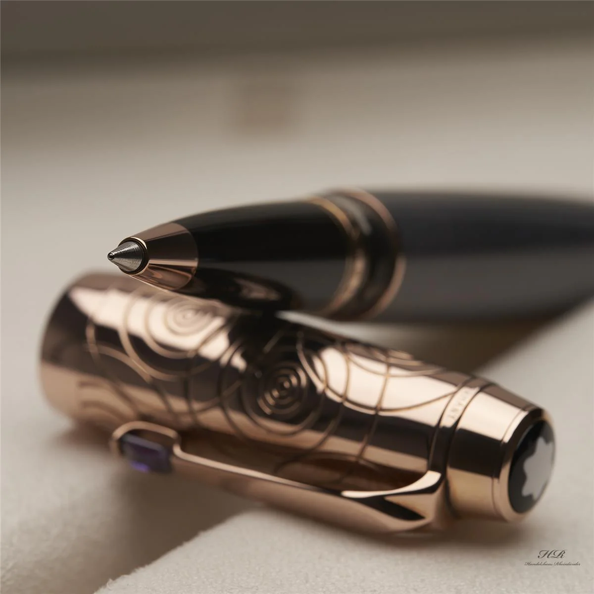 Montblanc Boheme Pirouette Lilas Line Rollerball Fineliner ID 103798 - Image 5