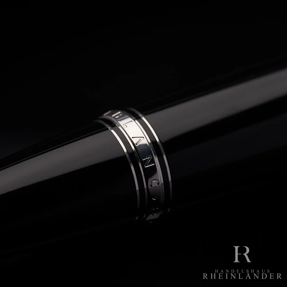 Montblanc Boheme Platinum Line Kugelschreiber Ballpoint Pen Resin Black OVP - Image 5