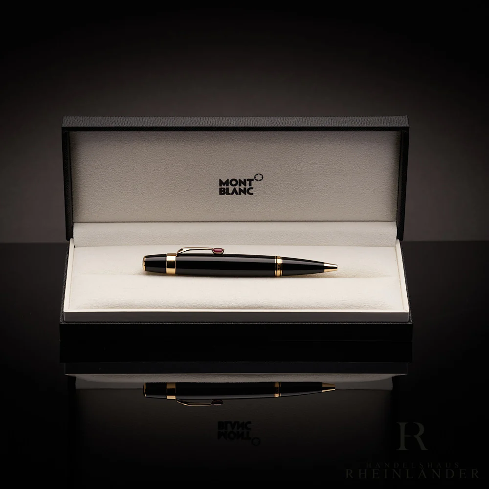 Montblanc Boheme Rouge Line Edelharz Mechanical Pencil Drehbleistift ID 5097 OVP