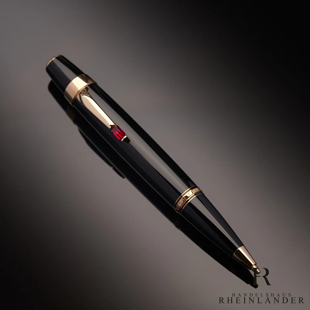 Montblanc Boheme Rouge Line Edelharz Mechanical Pencil Drehbleistift ID 5097 OVP - Image 4