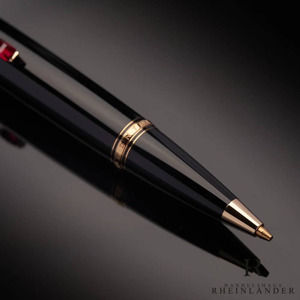 Montblanc Boheme Rouge Line Edelharz Mechanical Pencil Drehbleistift ID 5097 OVP - Image 5