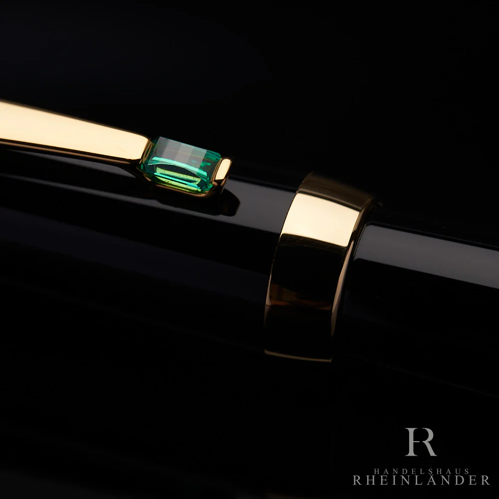 Montblanc Boheme Vert Resin Edelharz 7449 Fountain Pen Füllfederhalter ID 25180 - Image 4