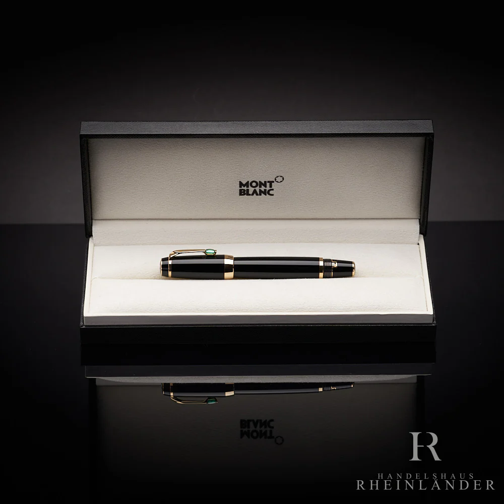 Montblanc Boheme Vert Resin Edelharz 7449 Fountain Pen Füllfederhalter ID 25180 - Image 6