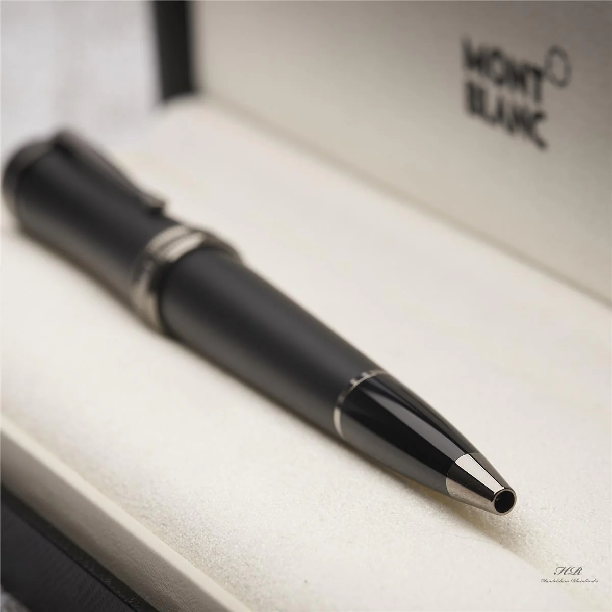 Montblanc Bonheur Boyfriend Kugelschreiber Ballpoint Pen Edelharz ID 118499 OVP - Image 2