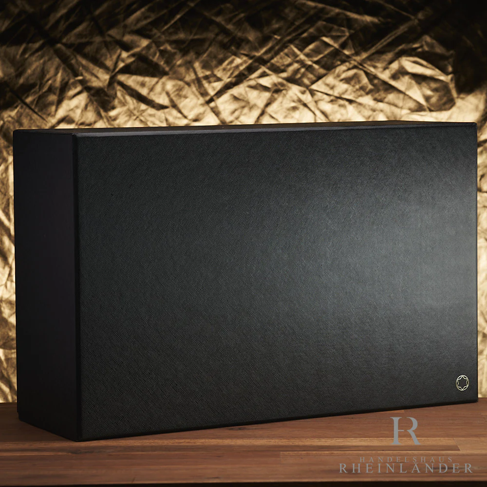 Montblanc Cigar Accessories Table Humidor Laquered Wood Black 124065 ID - Image 7