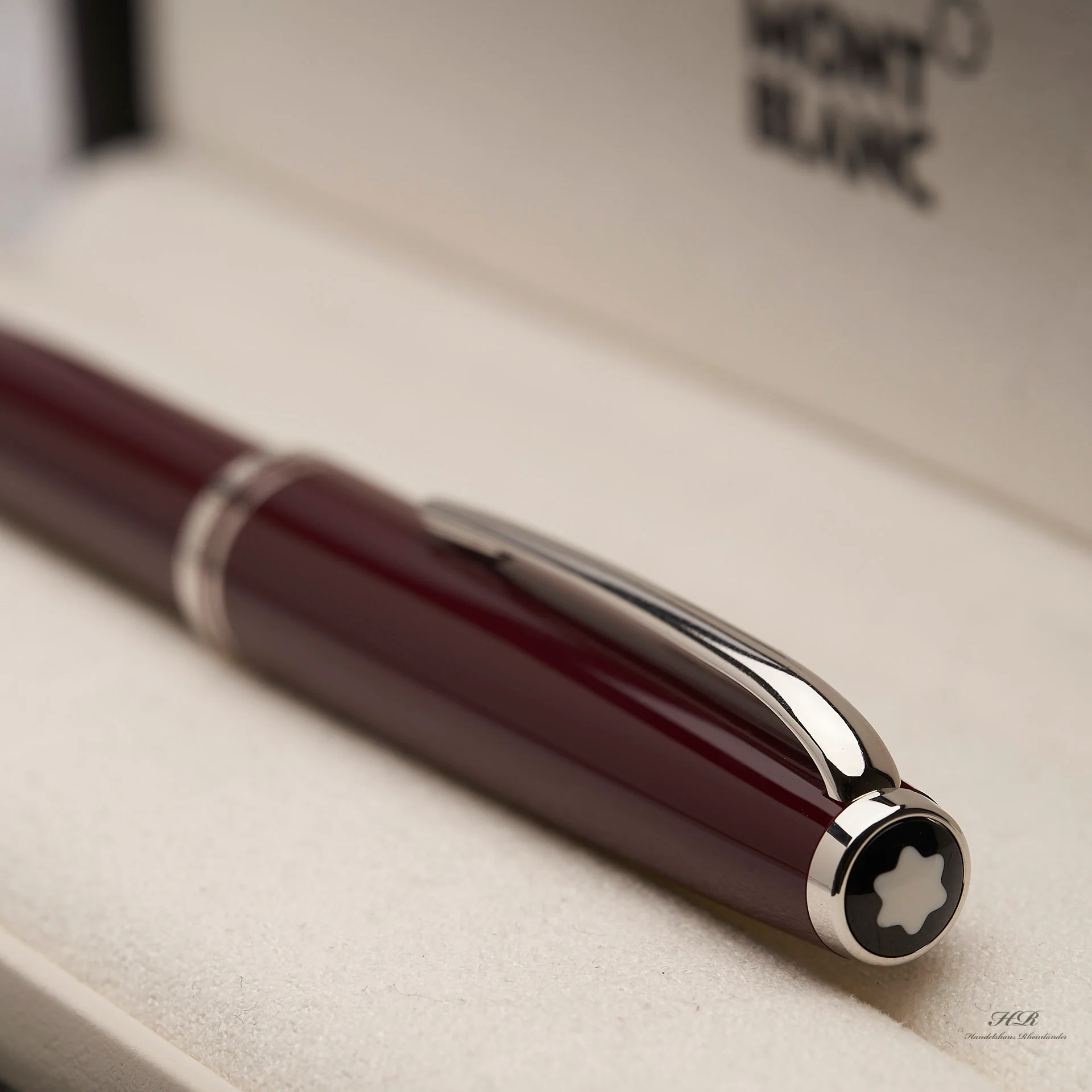 Montblanc CRUISE COLLECTION BORDEAUX PLATINUM LINE Roller Ball ID 113041 OVP - Image 2