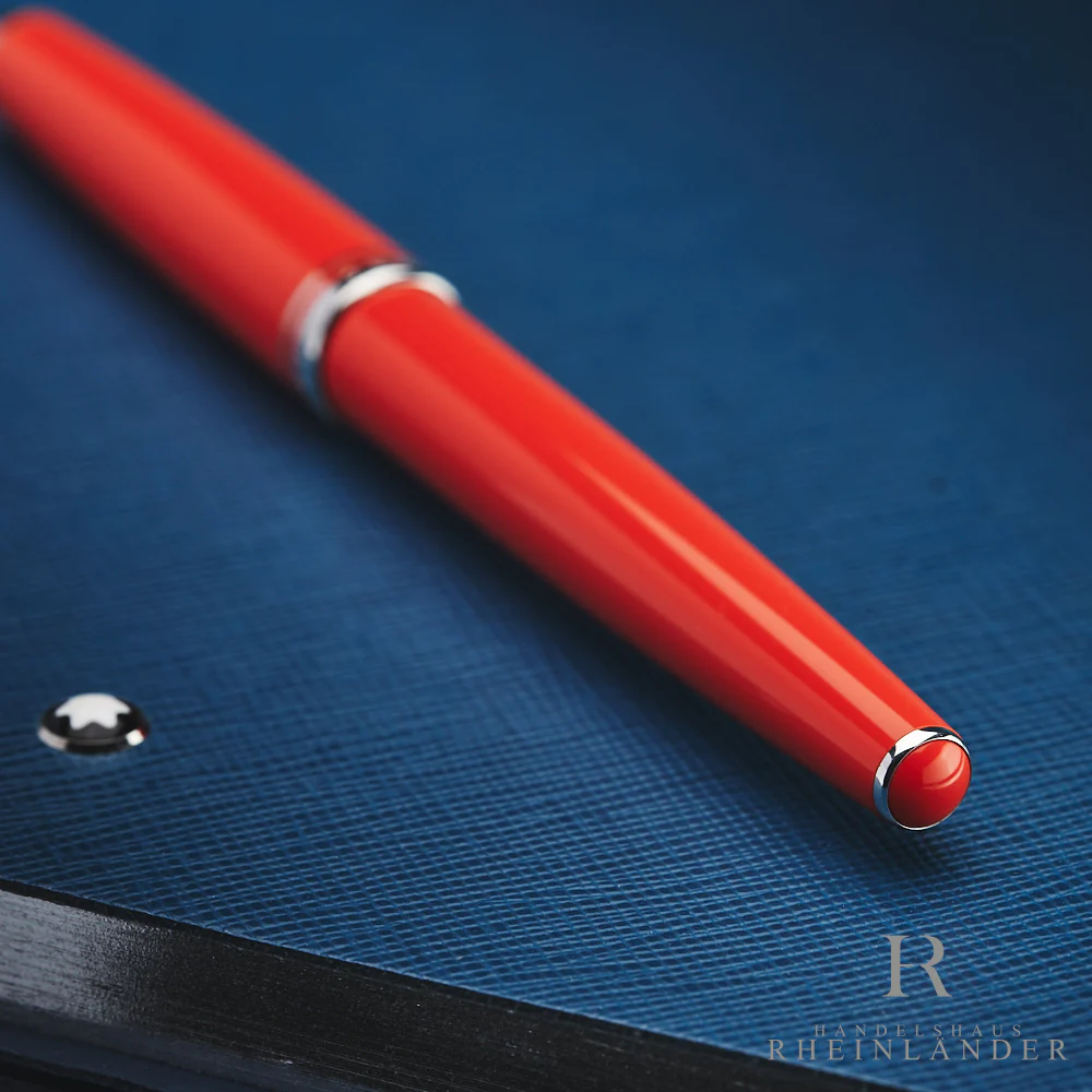 Montblanc Cruise Collection Resin Platinum Line Coral Rollerball ID 111827 OVP - Image 3
