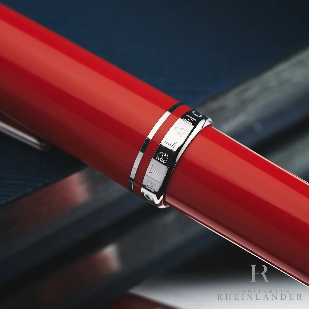 Montblanc Cruise Collection Resin Platinum Line Coral Rollerball ID 111827 OVP - Image 4