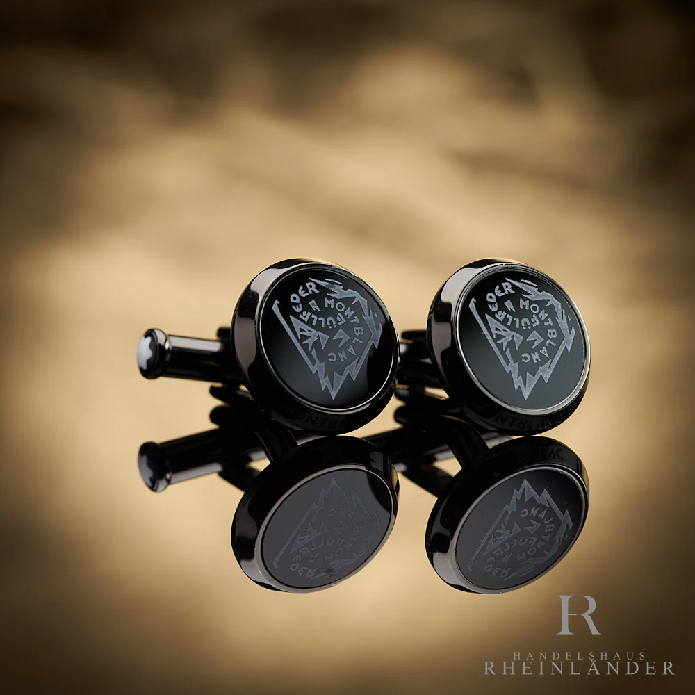 Montblanc Mens Accessories Montblanc Haus Cufflinks Stainless Steel 130415