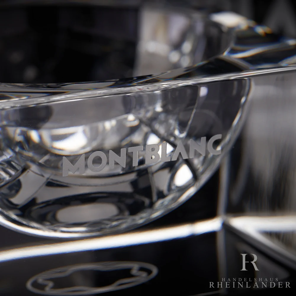 Montblanc Desk Accessories Paperclip Bowl Lead Crystal Bleikristall ID 35814 OVP - Image 2