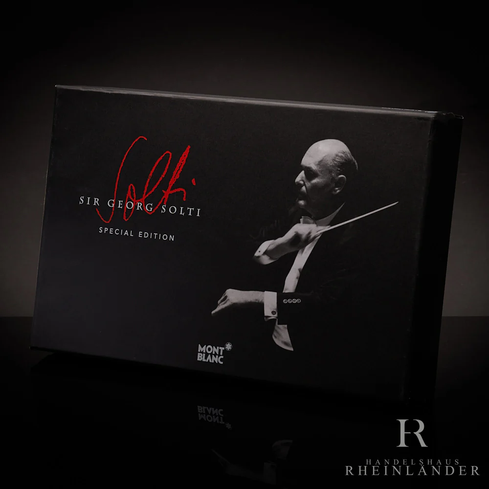 Montblanc Meisterstück Donation Pen Sir Georg Solti Kugelschreiber ID 35928 OVP - Image 6