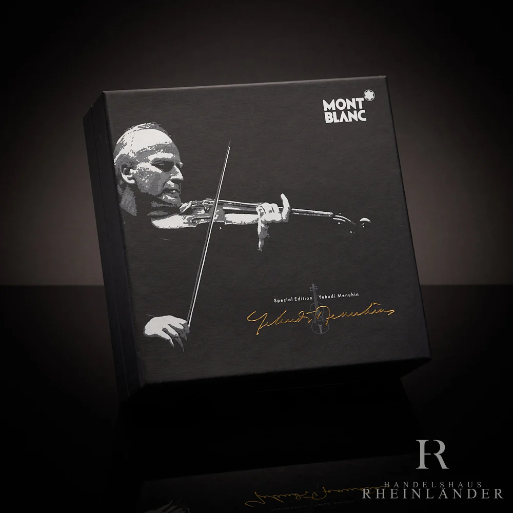 Montblanc Meisterstück Donation Pen Yehudi Menuhin Kugelschreiber ID 03778 MST - Image 6