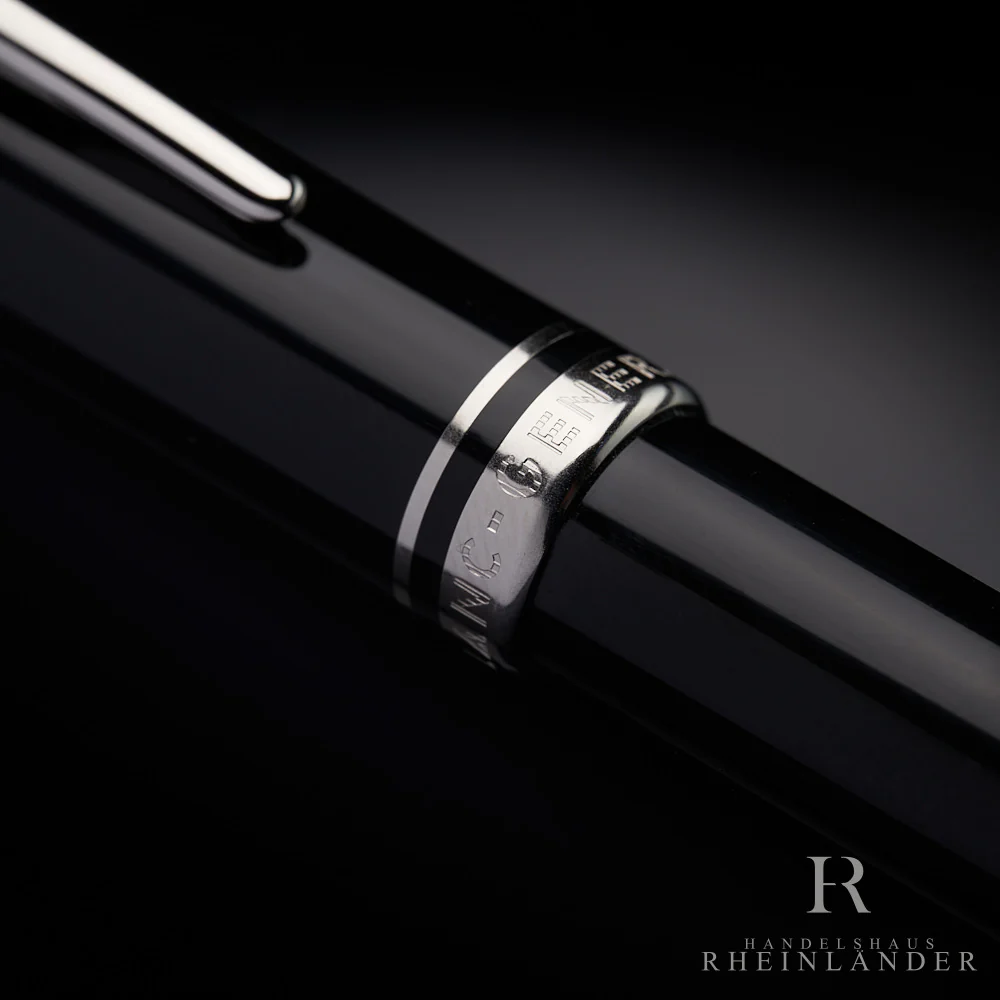 Montblanc Generation Schwarz Platinum Line Kugelschreiber Ballpoint ID 5757 OVP - Image 4