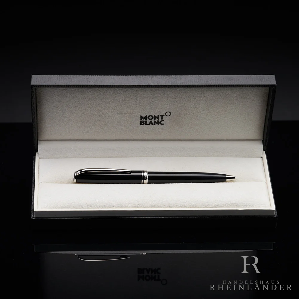 Montblanc Generation Schwarz Platinum Line Kugelschreiber Ballpoint ID 5757 OVP - Image 5