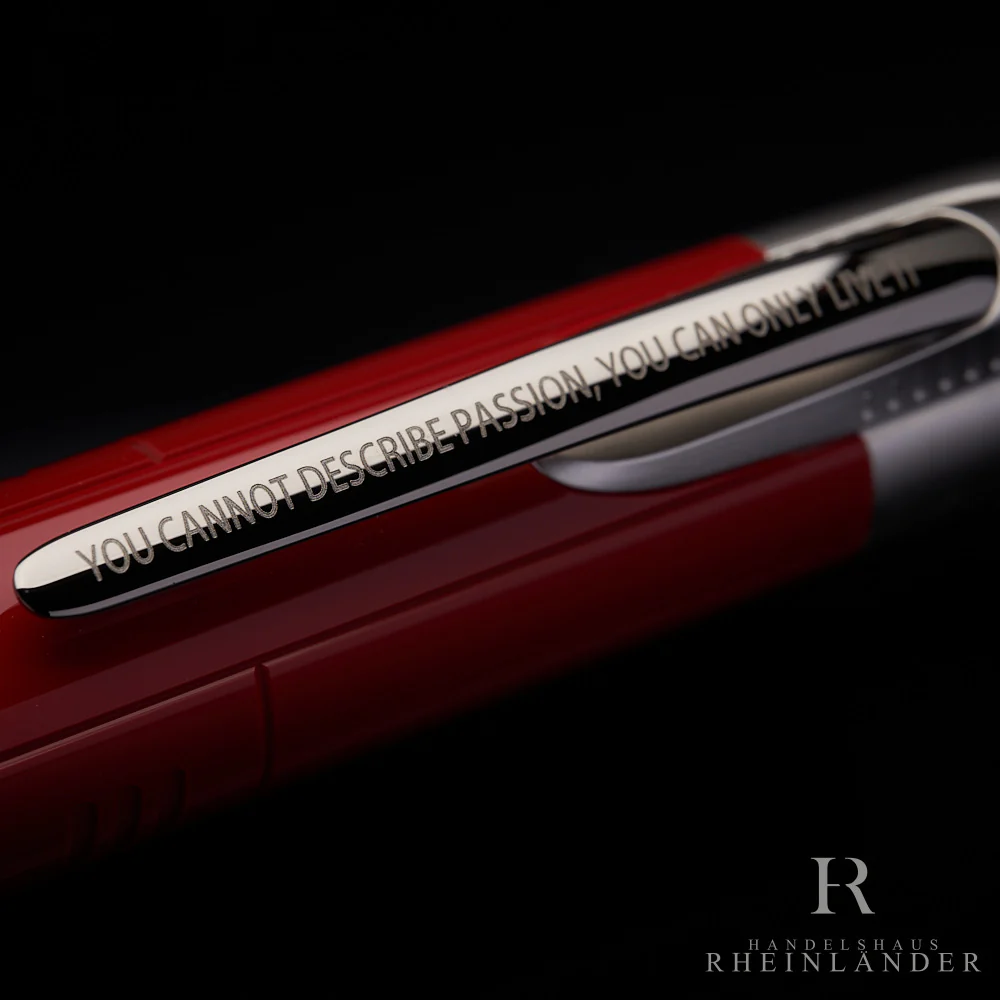 Montblanc Great Characters Enzo Ferrari SE Fountain Pen ID 132144-127174 - Image 6