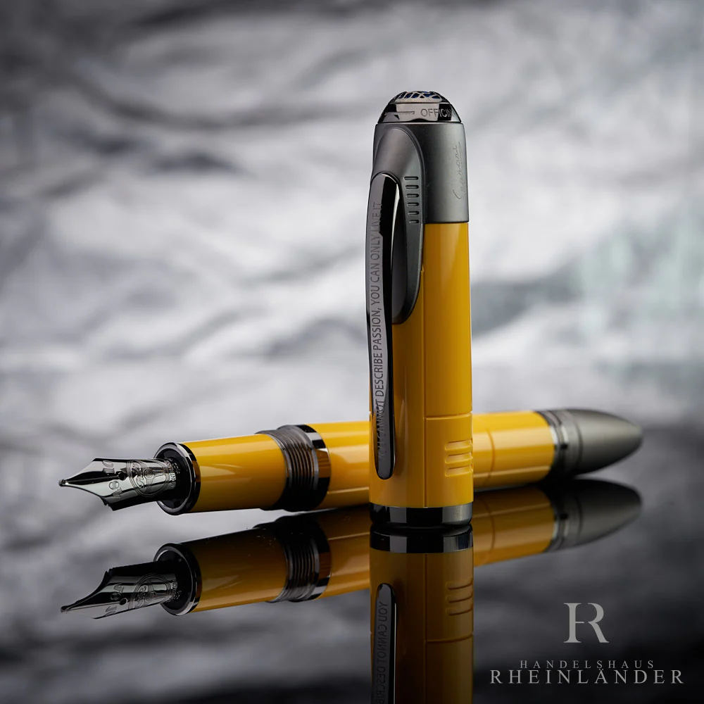 Montblanc Great Characters Enzo Ferrari Giallo Modena Füllfederhalter 130661 ID