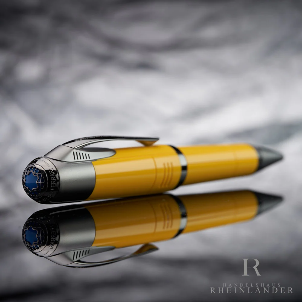 Montblanc Great Characters Enzo Ferrari Giallo Modena Kugelschreiber 130663 ID - Image 2