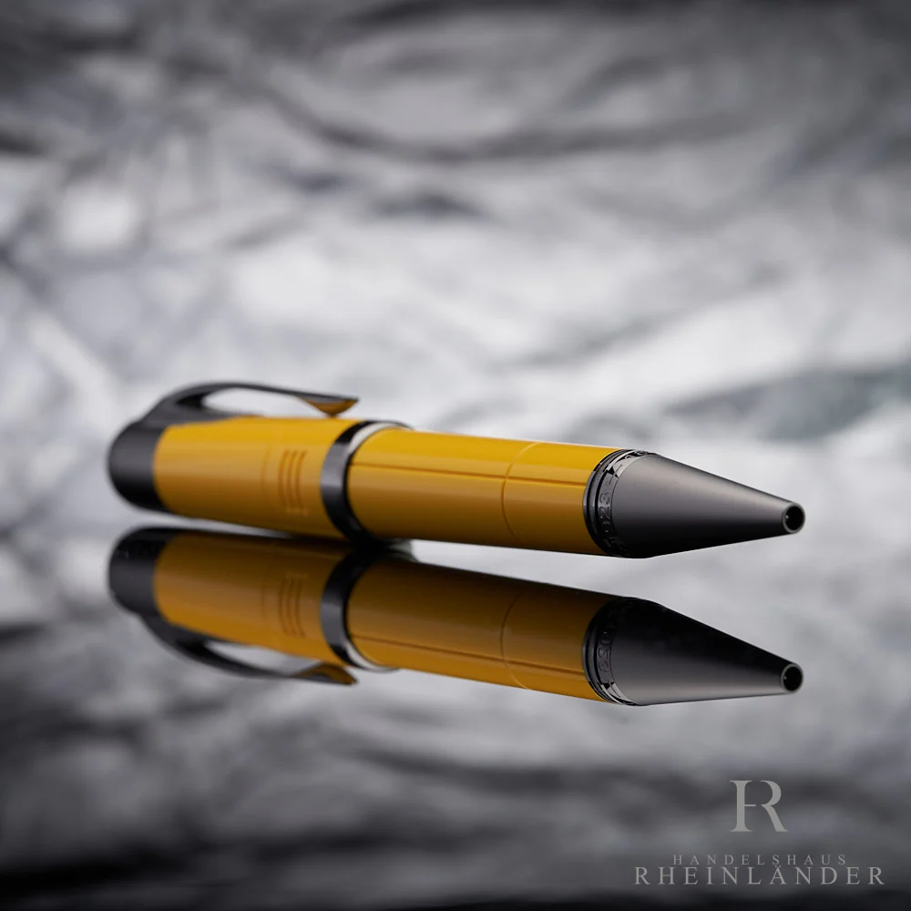 Montblanc Great Characters Enzo Ferrari Giallo Modena Kugelschreiber 130663 ID - Image 3