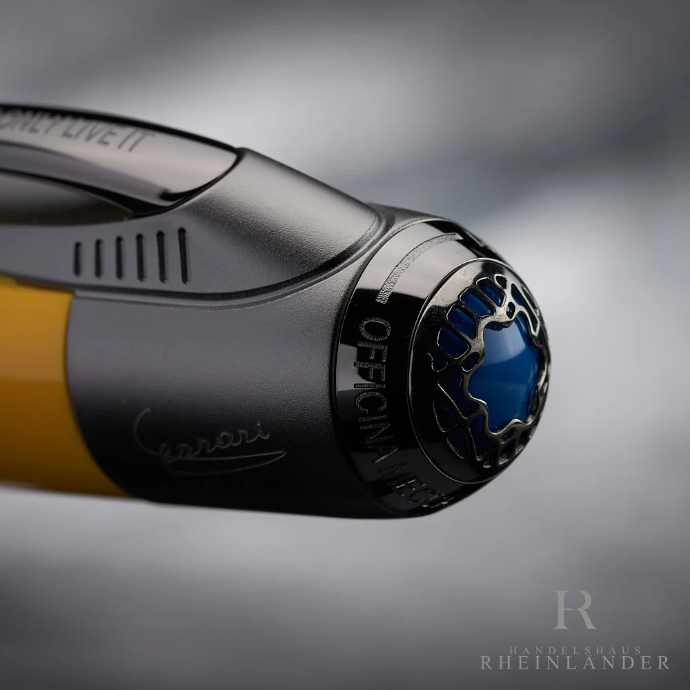 Montblanc Great Characters Enzo Ferrari Giallo Modena Kugelschreiber 130663 ID - Image 4
