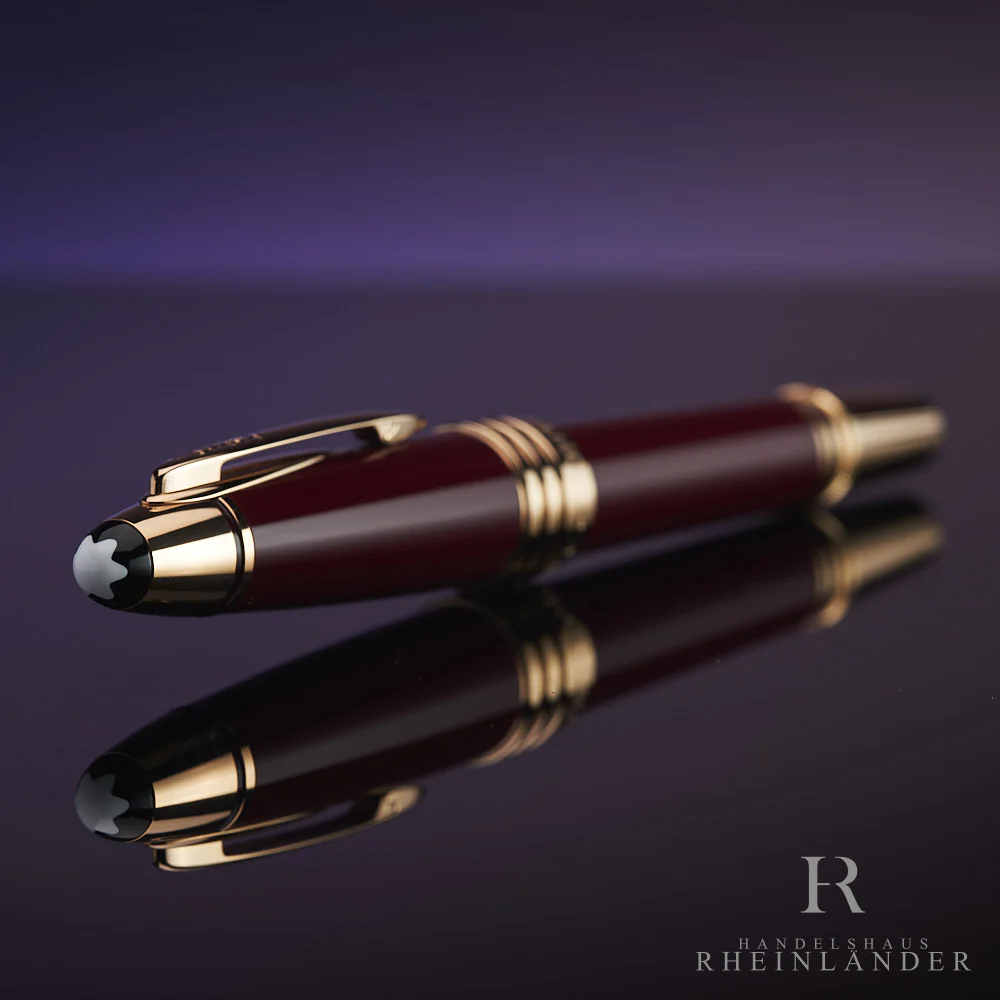 Montblanc Great Characters John F Kennedy Rollerball Burgundy ID 132125-118082 - Image 3