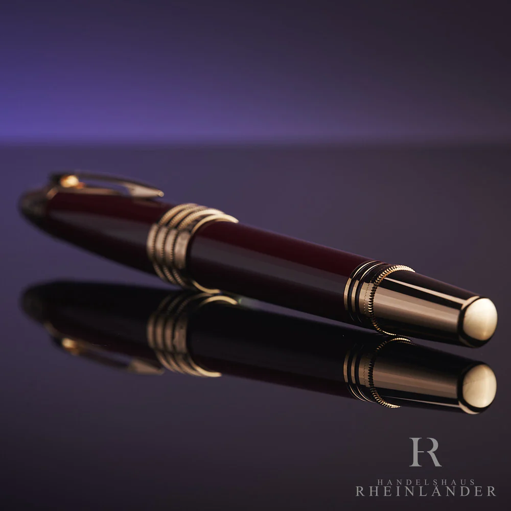Montblanc Great Characters John F Kennedy Rollerball Burgundy ID 132125-118082 - Image 4