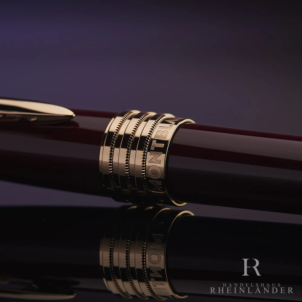 Montblanc Great Characters John F Kennedy Rollerball Burgundy ID 132125-118082 - Image 5
