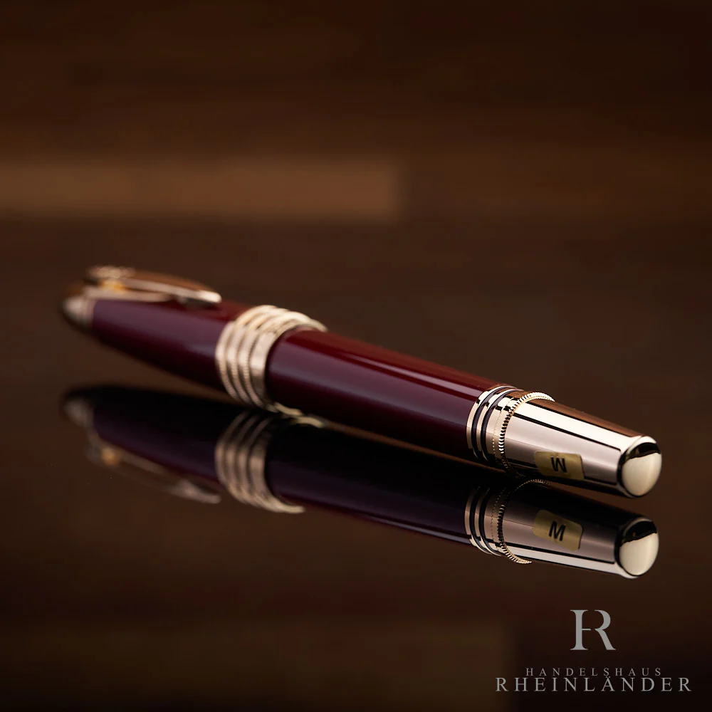 Montblanc Great Characters John F Kennedy Füller Burgundy ID 132124-118051 - Image 4