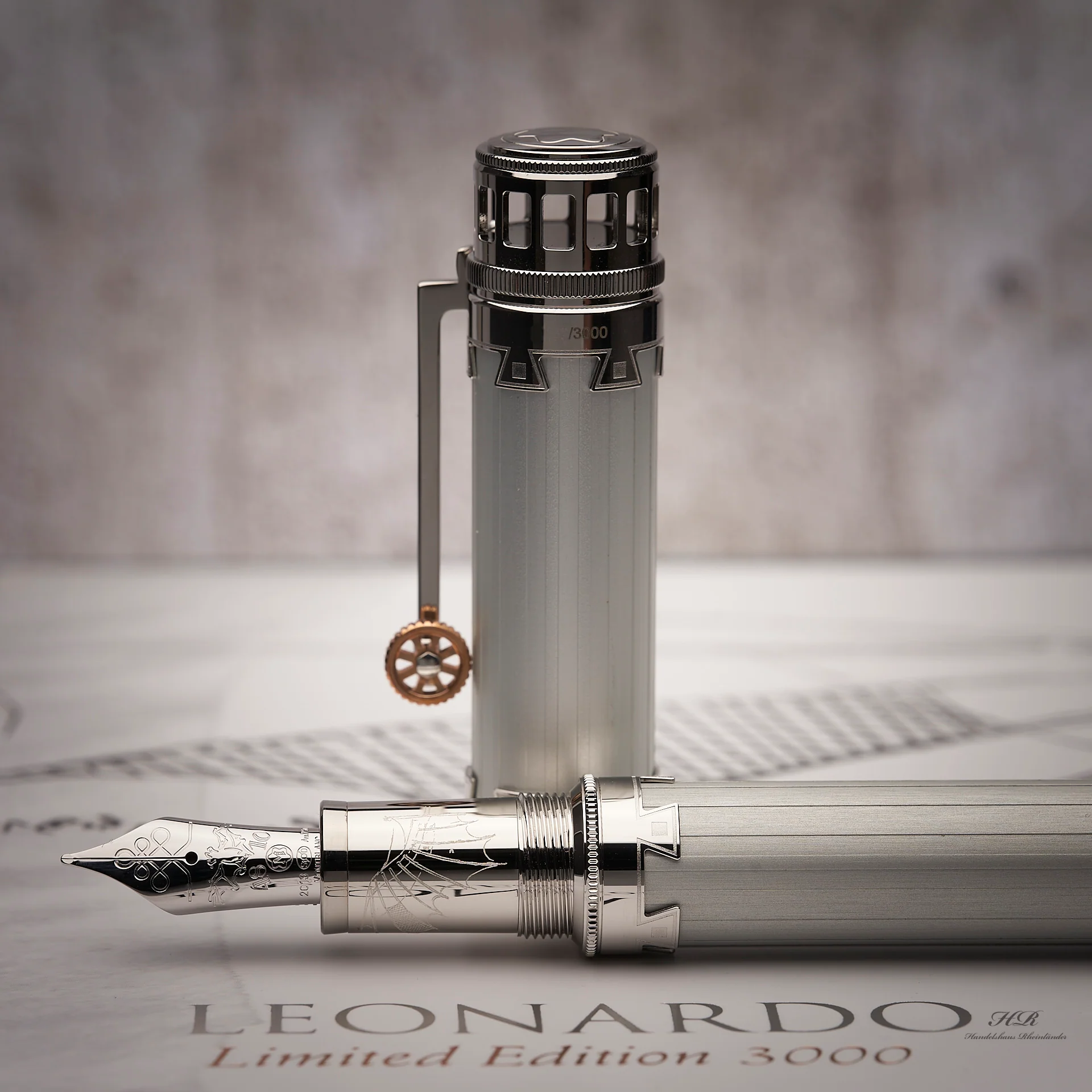Montblanc Great Characters Limited Edition Leonardo da Vinci Füller ID 109250 - Image 20