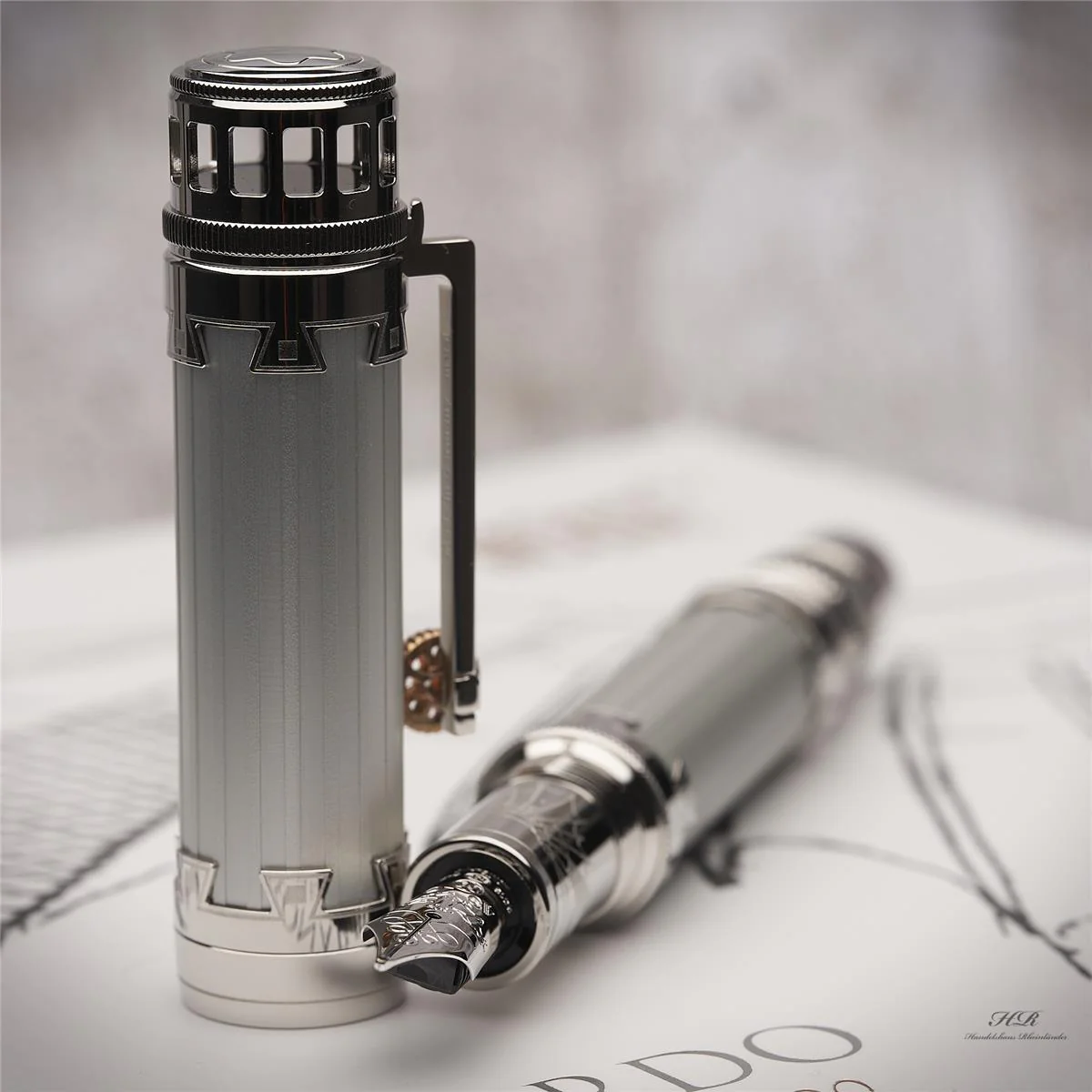 Montblanc Great Characters Limited Edition Leonardo da Vinci Füller ID 109250 - Image 8