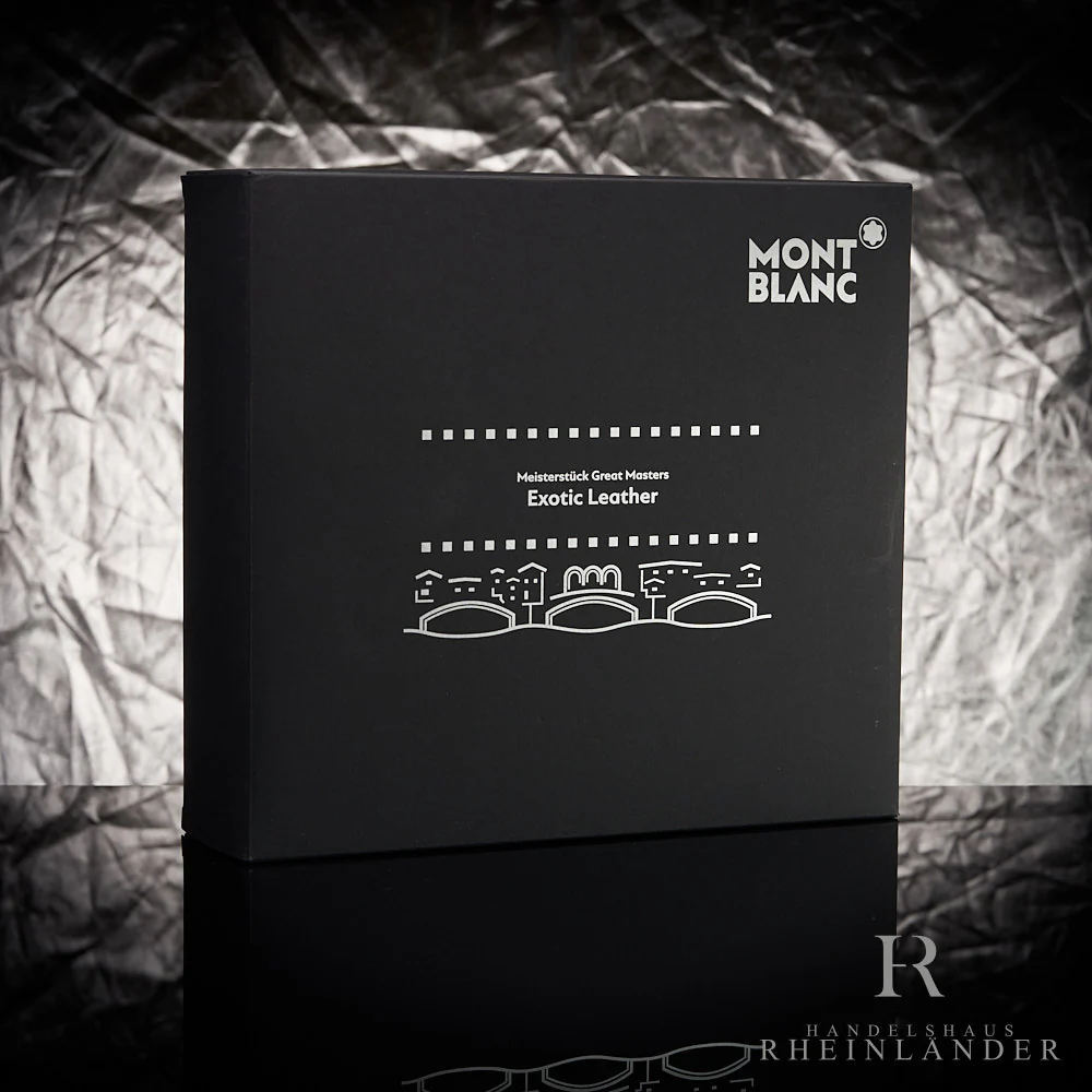 Montblanc Meisterstück Great Masters Python Leather Fountain Pen ID 119695 - Image 8