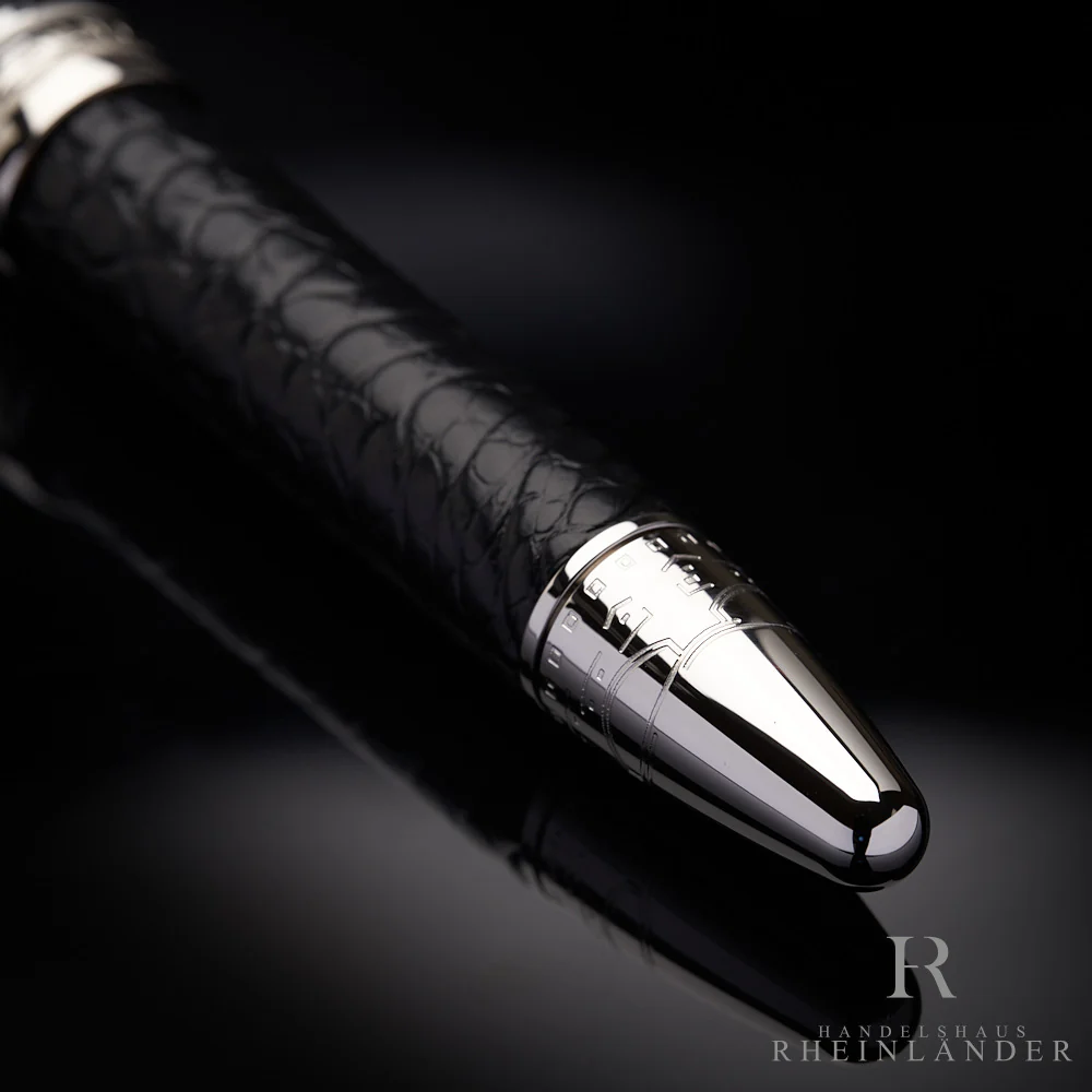 Montblanc Great Masters Special Edition Alligator Leather Rollerball ID 119692 - Image 3