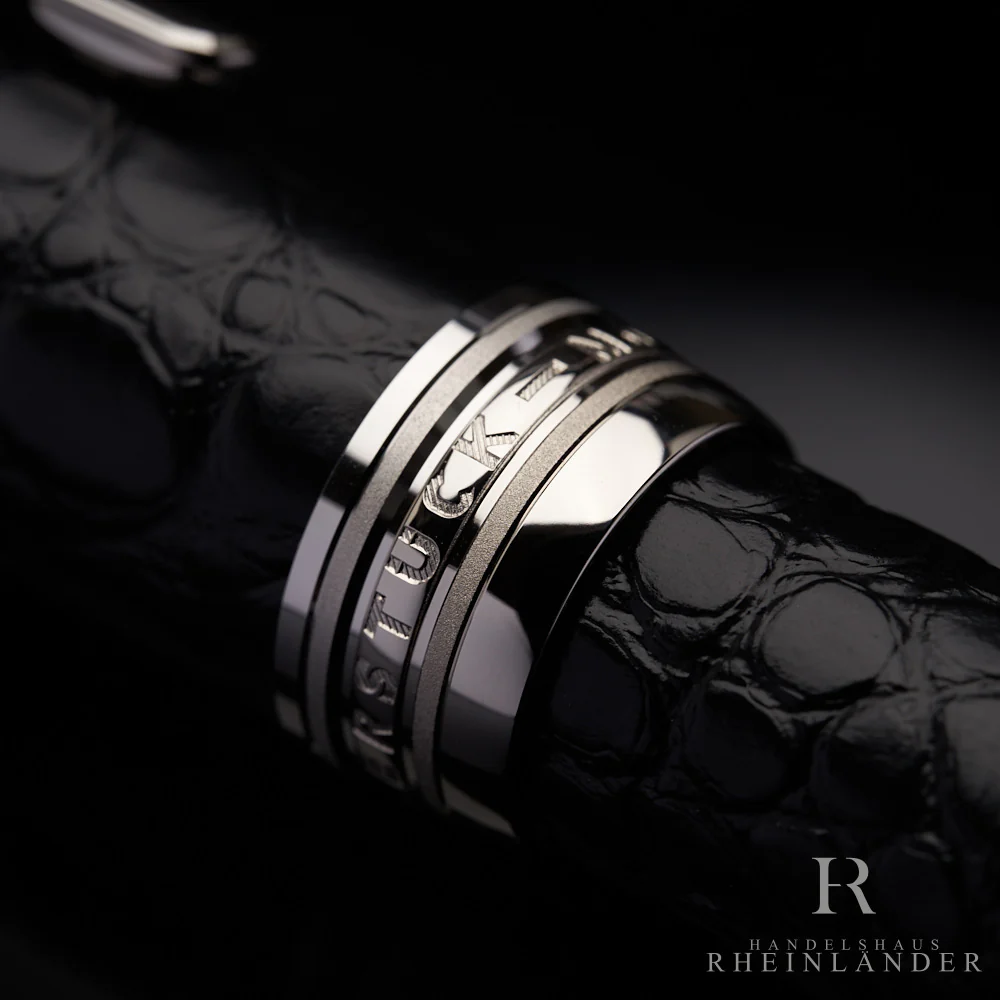 Montblanc Great Masters Special Edition Alligator Leather Rollerball ID 119692 - Image 5