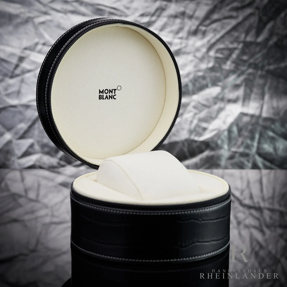 Montblanc Accessories Leather Goods Watch Box Havanna Black Uhrenetui 36394 - Image 2