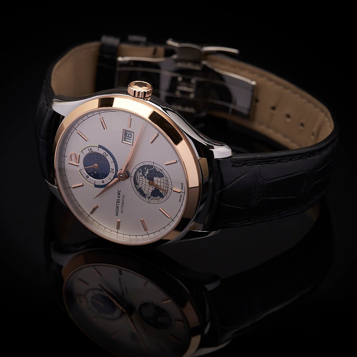 Montblanc Heritage Chronometrie Dual Time Vasco Da Gama Limited Edition ID113780 - Image 5