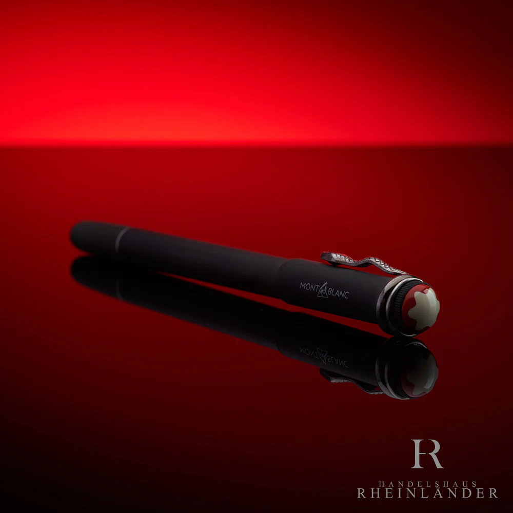 Montblanc Heritage Collection Rouge et Noir Ltd. 1906 Rollerball ID 114729 OVP - Image 2