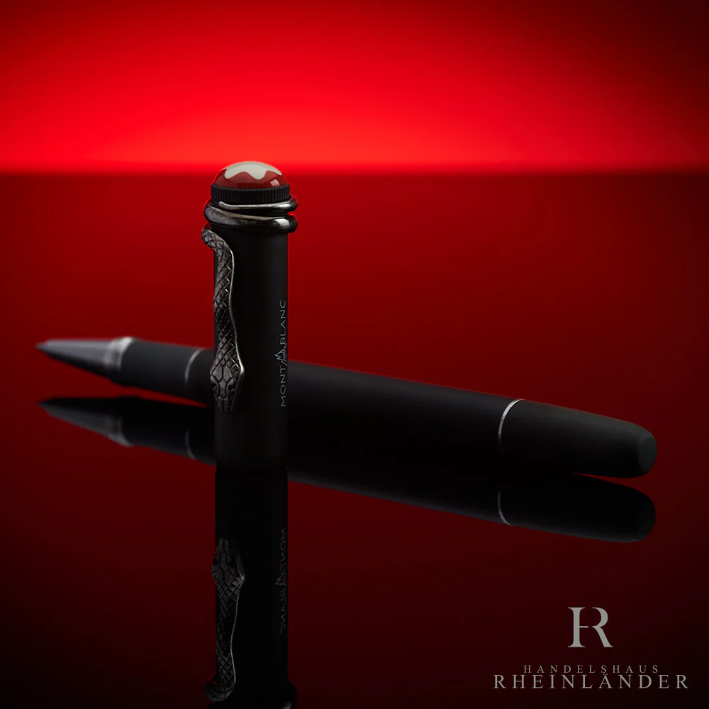 Montblanc Heritage Collection Rouge et Noir Ltd. 1906 Rollerball ID 114729 OVP - Image 4